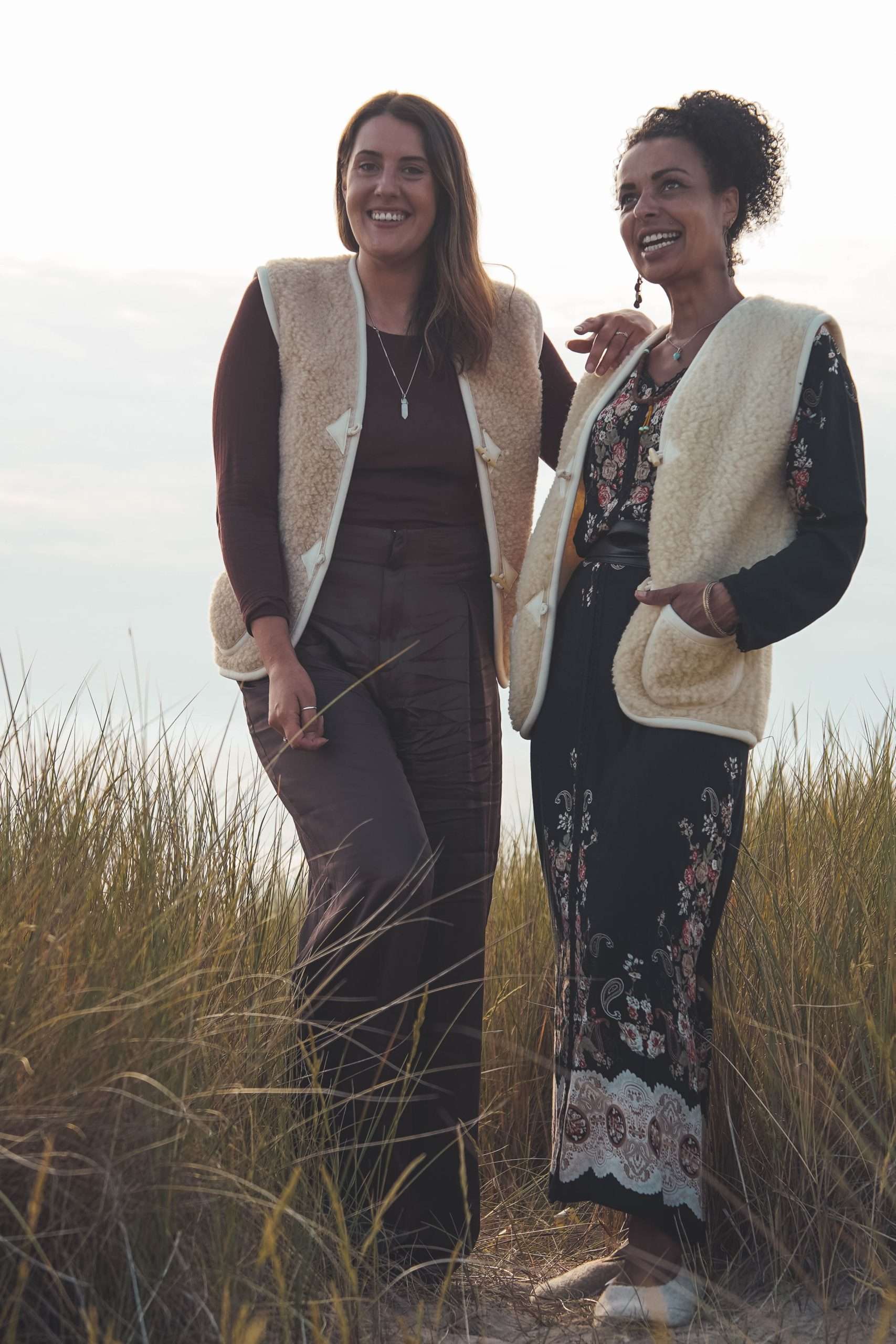 Bodywarmer aus Wolle - Cappuccino - Erwachsene