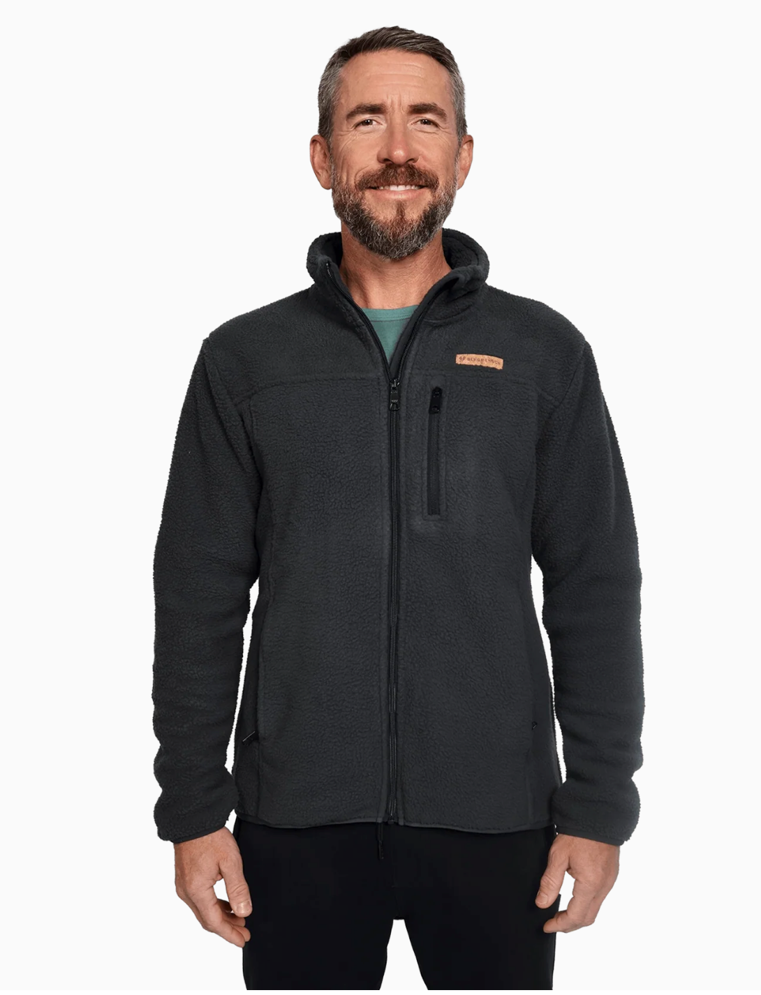 Herren Sherpa Fleece Jacke