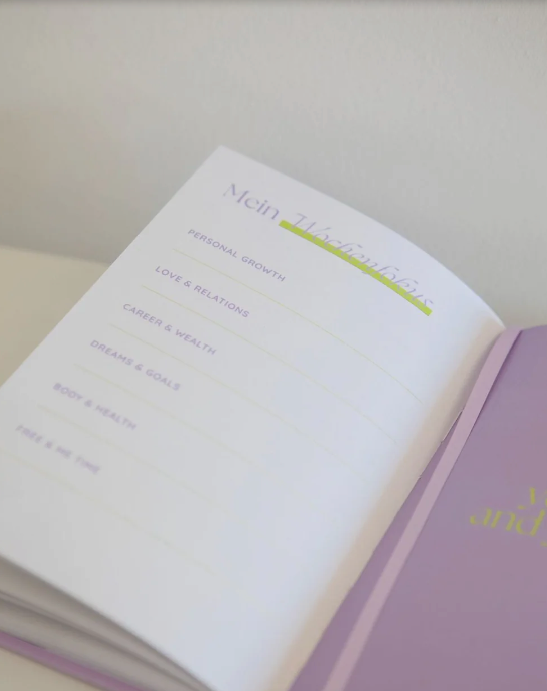 MANIFESTATION PLANNER & JOURNAL
