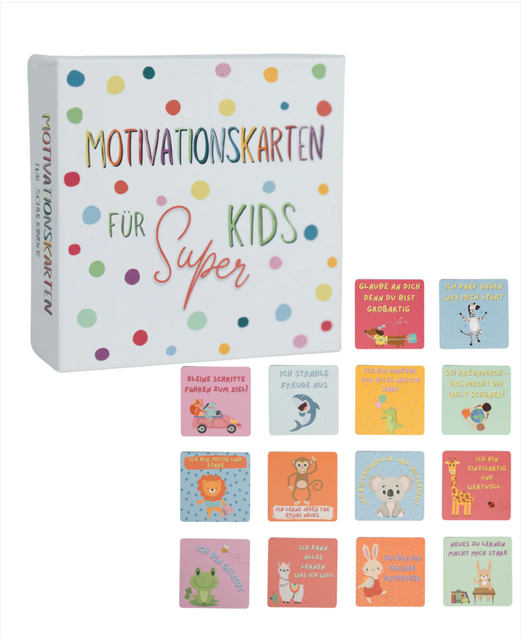 Mutmachkarten für Kinder – 40 Affirmationskarten für Selbstvertrauen & Stärke