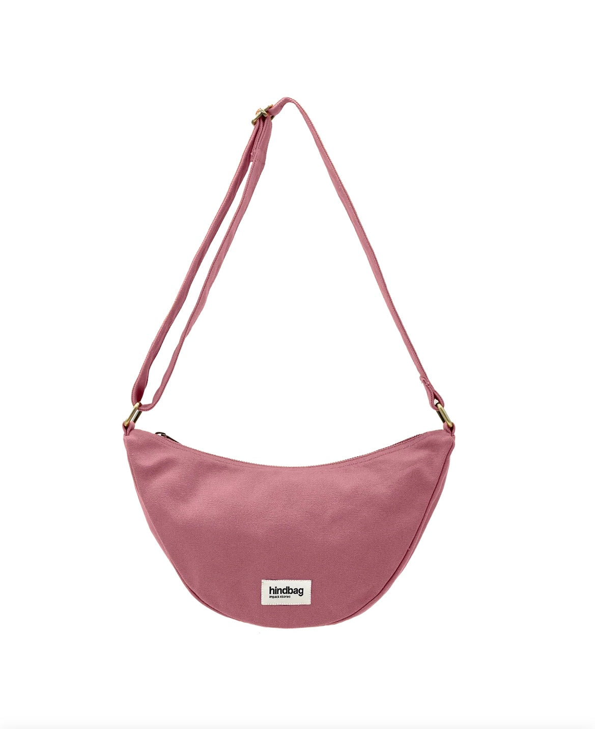 Andrea Halbmondtasche Rose