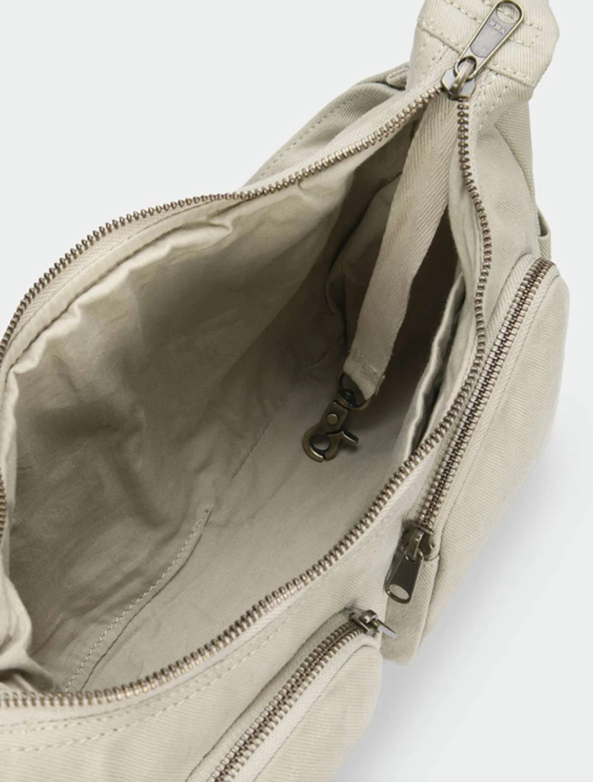 Mehrfachtaschen-Tasche Emile Tonerde-Grün