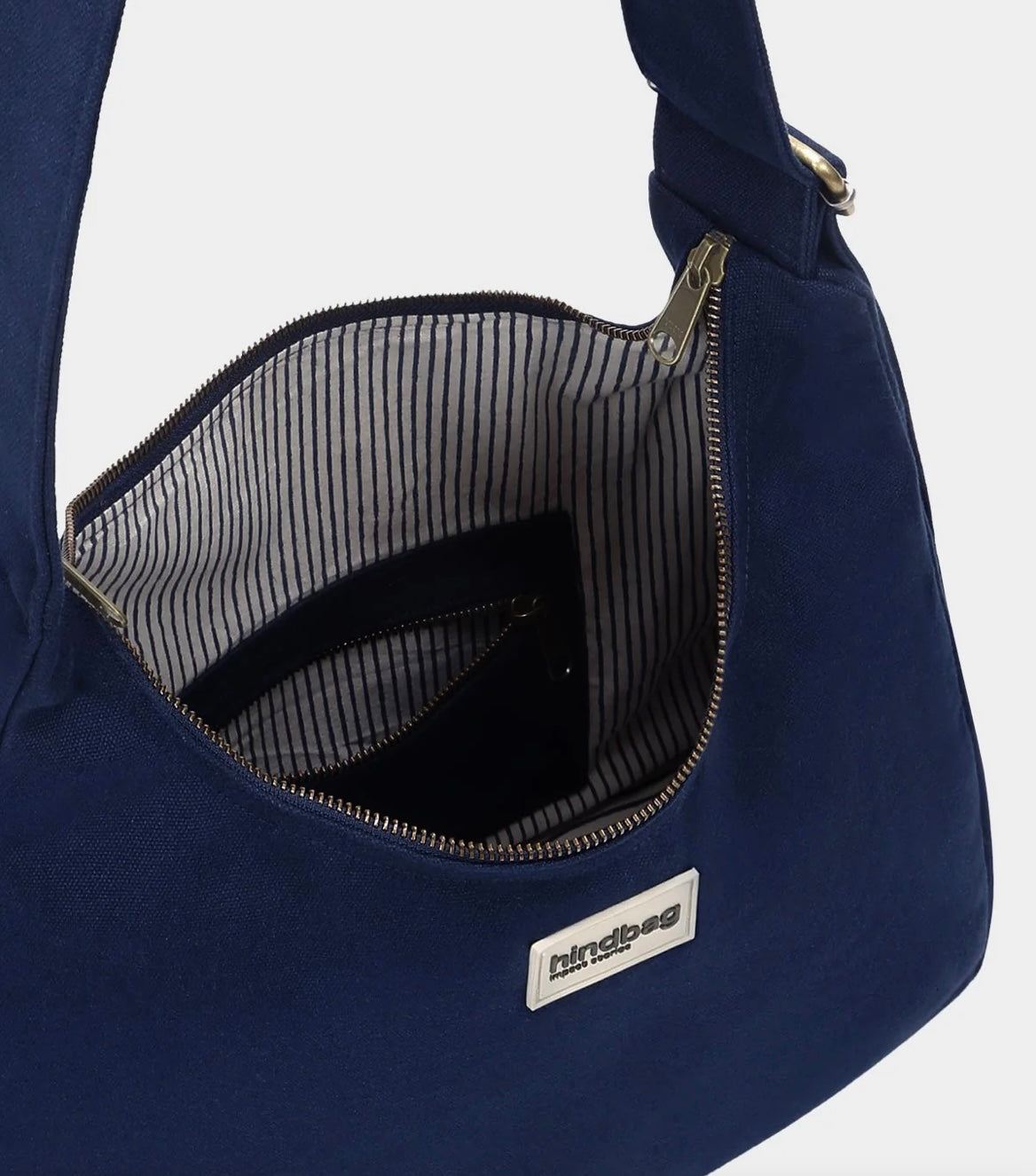 Claire Marineblau Hobo-Tasche