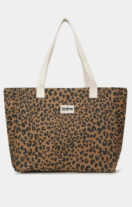 Claude Leopard Einkaufstasche