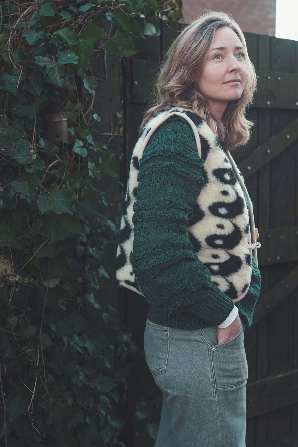 Wollen Bodywarmer - Yin Yang Shorty