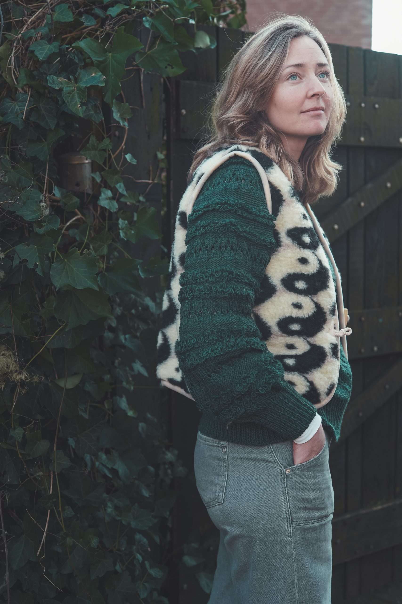 Wollen Bodywarmer - Yin Yang Shorty