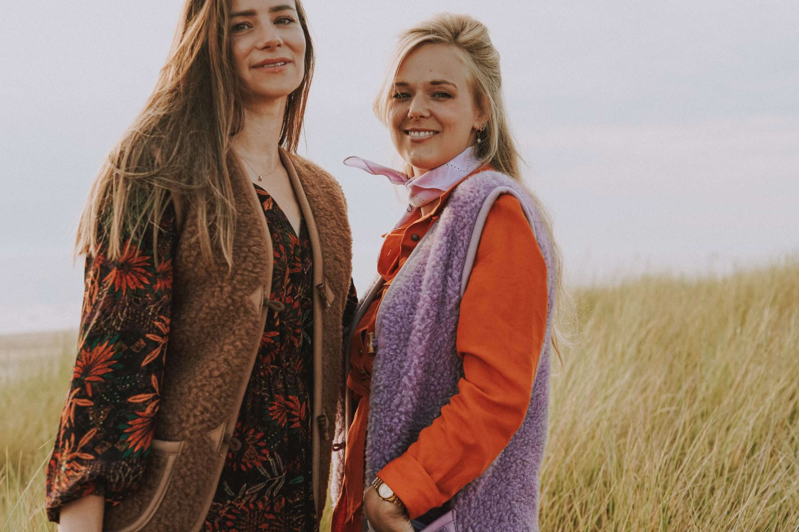 Wollen Bodywarmer - Lila