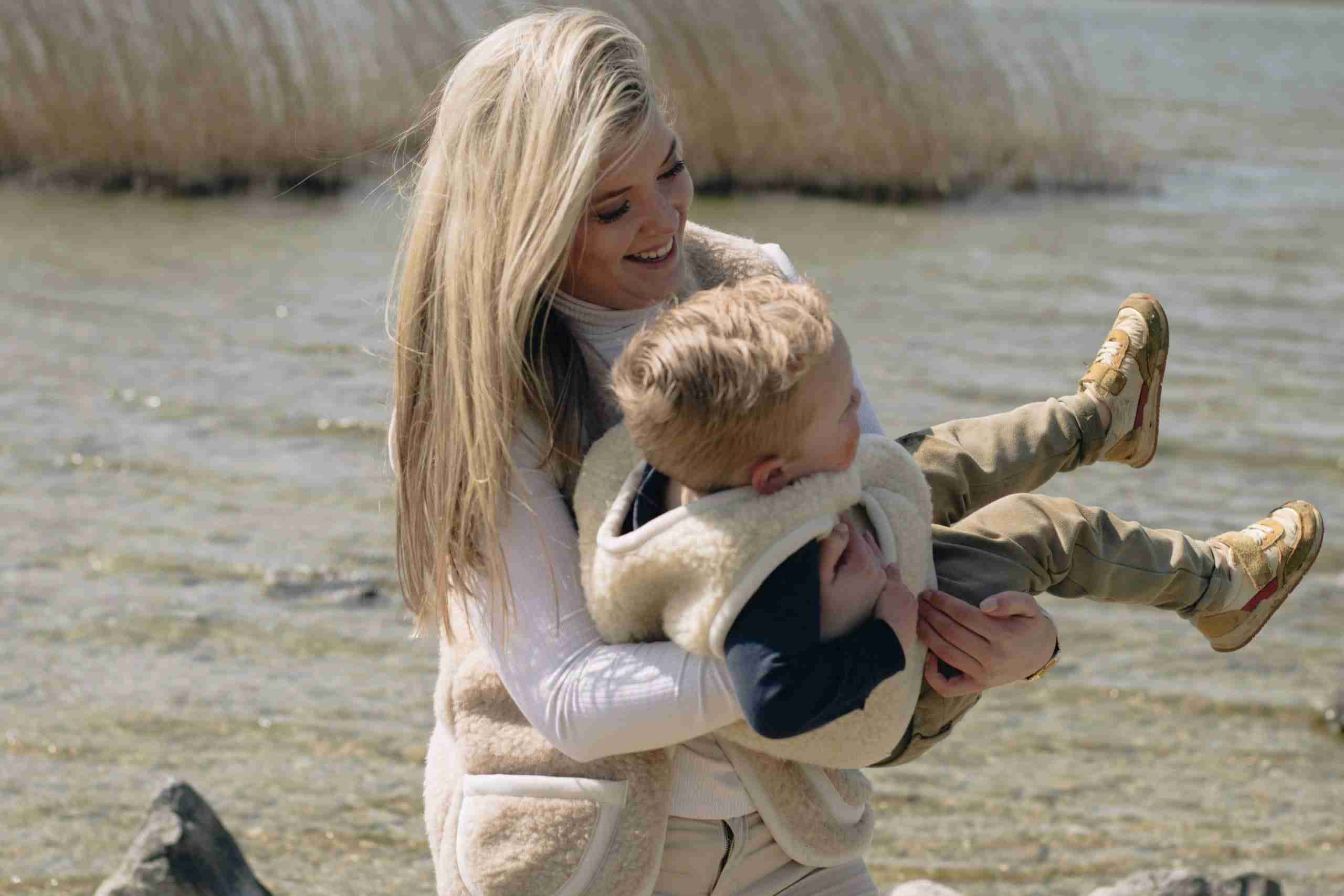 Bodywarmer aus Wolle - Cappuccino - Erwachsene